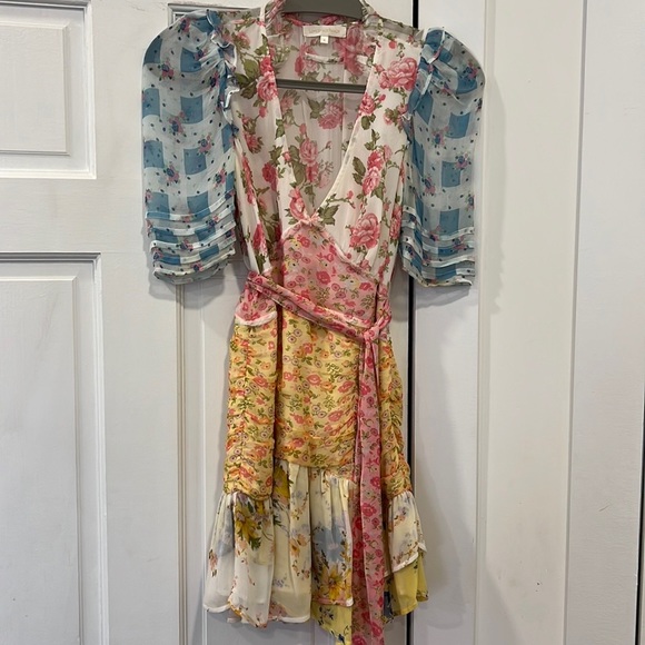 LoveShackFancy Arlo Belted Ruffle Dress - Picture 7 of 9